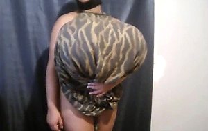 Monster tits tease