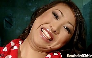 Asian cocksucker dominated by master   