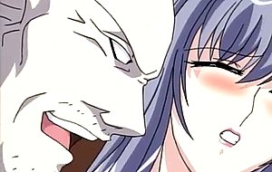 Hentai babe gets licked and pounded