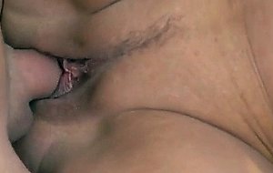 Gorgeous euro granny gets jizzsplattered 