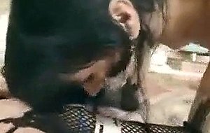 Hung stud drills pretty tranny with small tits