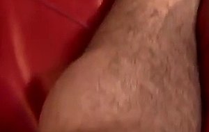 Muscle hunk jerk off and cumshot