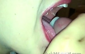 Amateur cum swallow compilation 