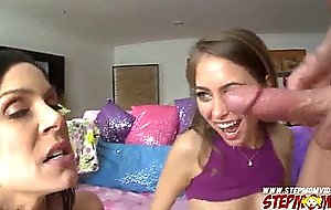 Ass to mouth fuck with riley and kendra