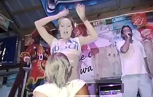 Wet t-shirt contest 