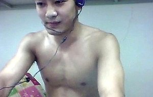 College student jerk off in dorm