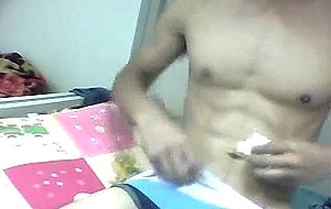 College student jerk off in dorm