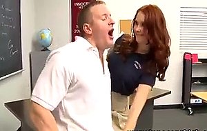 Redhead Schoolgirl Teen Fucked