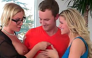 Luxury threesome intercourse...