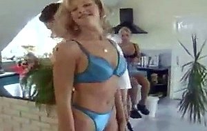 Young Blonde In Audition