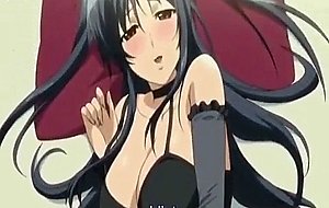 Anime chick with huge melons