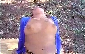 Ass fuck in the woods