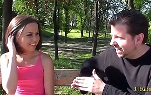 Pretty brunet will get tied and screwed heavy 