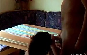 Hot milf gets fucked on homemade  