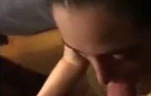 Yr old kara swallowing a massive load from boyfr 