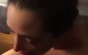 Yr old kara swallowing a massive load from boyfr 