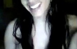 Webcam solo of a honey tranny girl