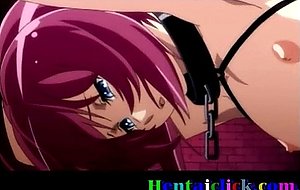 Tied up hentai gay slave bareback fucked and cummed fun