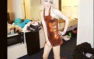 Golden dress part