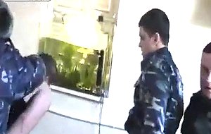 Russian guards beat convict  