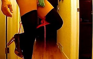 Horny amateur crossdresser