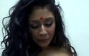 Sexy indian beauty with huge tits slow licked