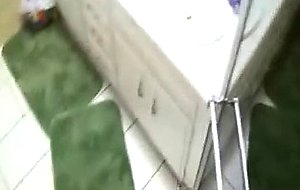 Cute Sexy Girlfriend Filmed Having A Shower