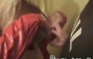 Blonde polish shemale