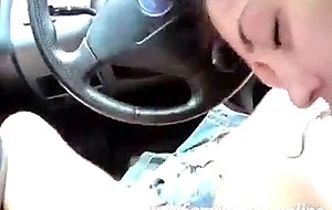 Bj in the car