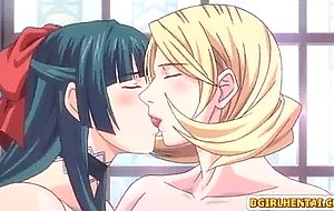 Busty anime shemale threesome honey fucking