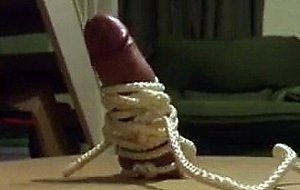 Wife Treads On And Whips Hubbys Cock