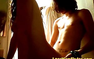 Teen girl get fucked doggy by his bf 