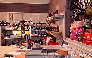 Gorgeous brunette teen babe drilled hd