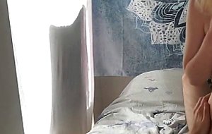 Naughty blonde babe gets her pussy banged