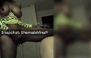 Big dick black shemale fucks white dude
