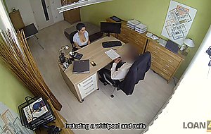 Loan4k. agent offers alex black sex to get her loan and she agrees