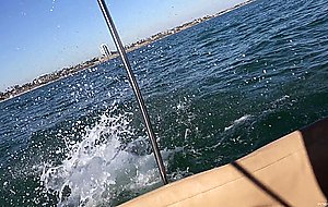 Young sailor with massive dose of cum in pussy