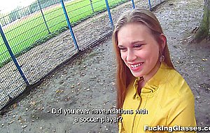 Fucking glasses - emma - fucked on a construction site