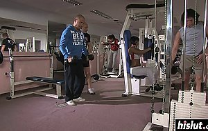 Fuck that Milf in the Gym 