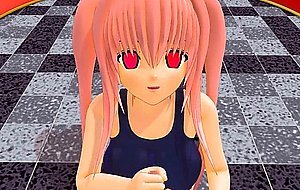 3D Cute Busty Teen Gets Pounded