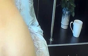 Amazing Teased And Performance By A Petite Blonde Live