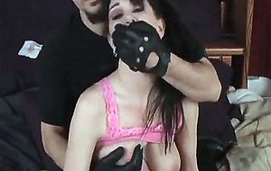 Busty woman cholo and molested 
