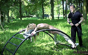 Teen gets hardcore fucked in kinky bondage fetish sex