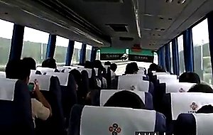 Japanese bus tour with masturbation  