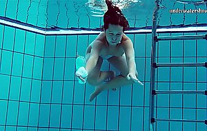 Hot tits and shaved pussy underwater hd vid