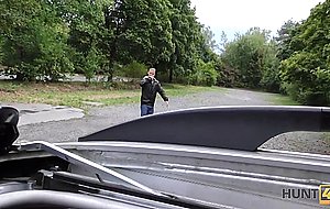 Hunt4k. quiet spot was perfect for guy to fuck young slut for money