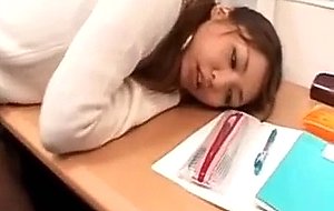 Teen Girl Caught Humping Desk