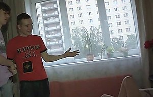 Russian gf doggystyle fucked by bfs friend  