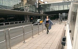 Horny valentina nappi fucked by a monster cock in a moving van