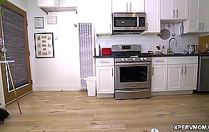 Perv mom sucks sons cock and swallows 